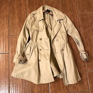 Vintage Girls Trench Coat